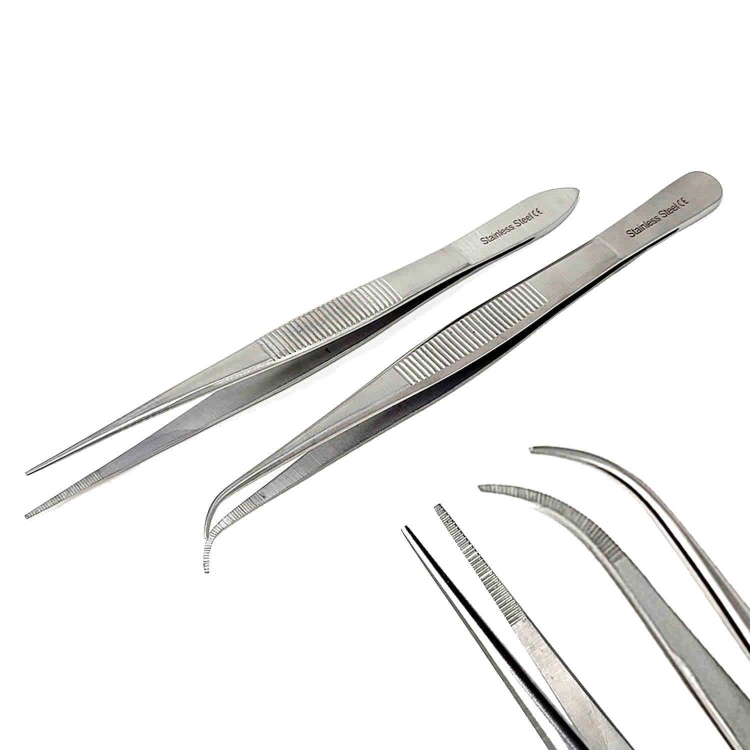 Amazon.com: Set of 2 Micro Precision Surgical Forceps with